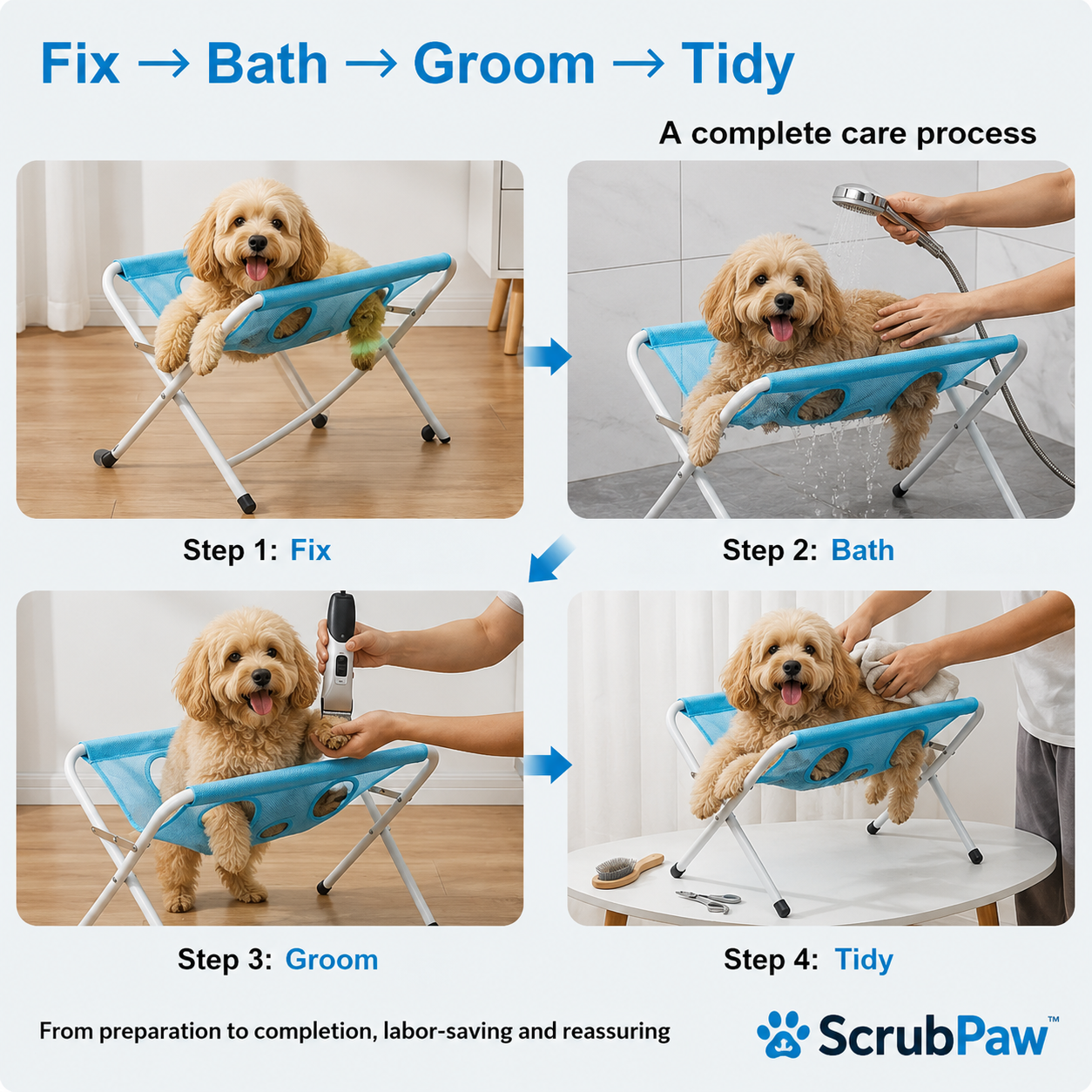 Pet Bath Hammock